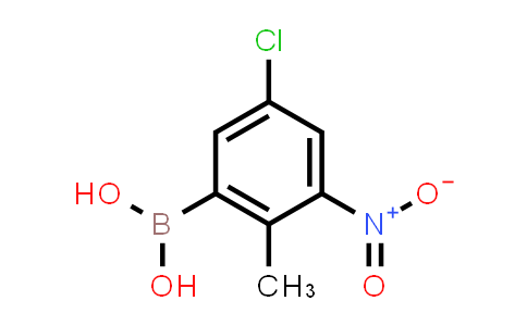 5-Chloro-2-methyl-3-nitrophenylboronic acid