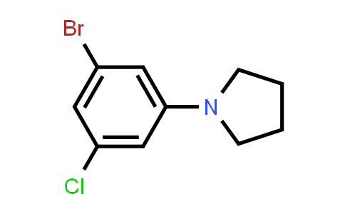 1-(3-Bromo-5-chlorophenyl)-pyrrolidine