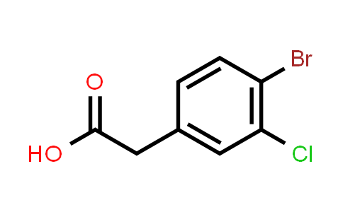 4-Bromo-3-chlorophenylacetic acid