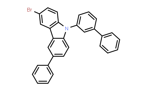 BM0161 | 2056259-60-8 | 9-[1,1'-Biphenyl]-3-yl-3-bromo-6-phenyl-9H-carbazole