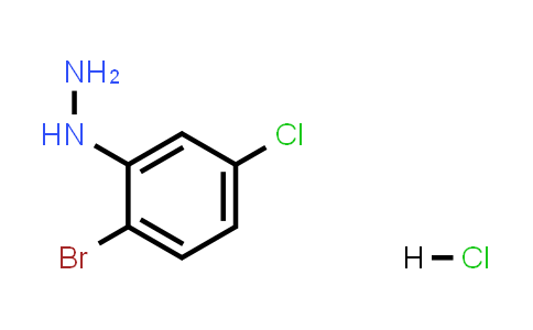 (2-Bromo-5-chlorophenyl)hydrazinehydrochloride