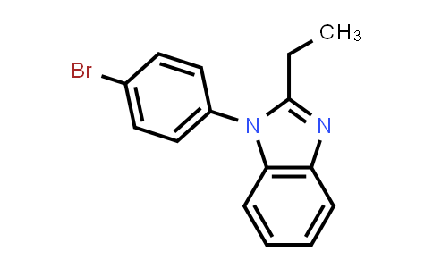 1-(4-Bromophenyl)-2-ethyl-1H-benzo[d]imidazole