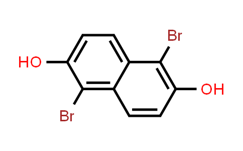 1,5-Dibromonaphthalene-2,6-diol