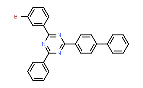 BM0527 | 1955546-91-4 | 2-([1,1'-Biphenyl]-4-yl)-4-(3-bromophenyl)-6-phenyl-1,3,5-triazine