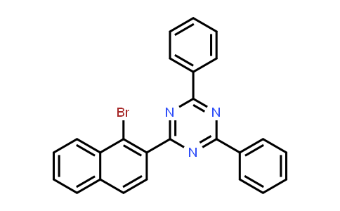 2-(1-溴萘-2-基)-4,6-二苯基-1,3,5-三嗪