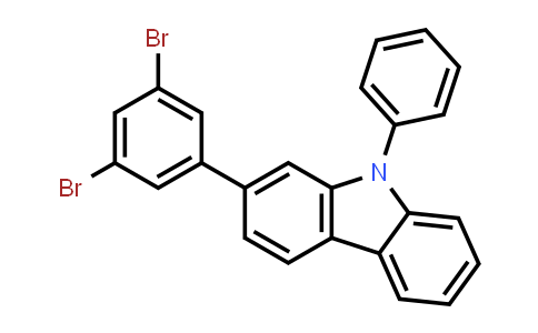 BM0538 | 1351692-34-6 | 2-(3,5-DiBromophenyl)-9-phenylcarbazole