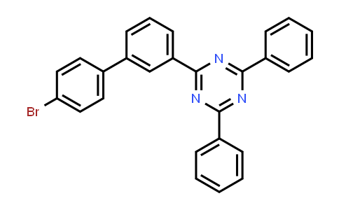 2-(4'-Bromo-[1,1'-biphenyl]-3-yl)-4,6-diphenyl-1,3,5-triazine