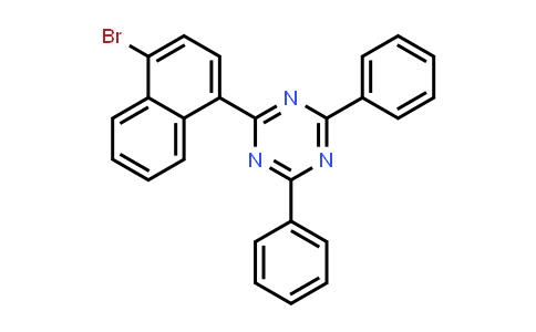 2-(4-Bromonaphthalen-1-yl)-4,6-diphenyl-1,3,5-triazine