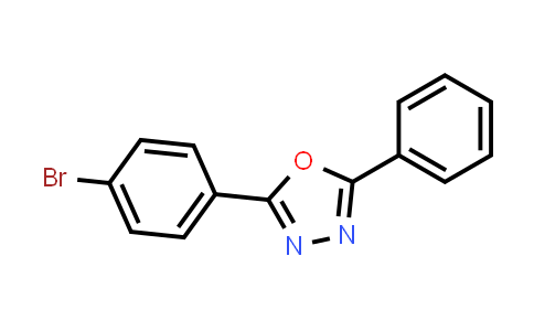 2-(4-Bromophenyl)-5-phenyl-1,3,4-oxadiazole