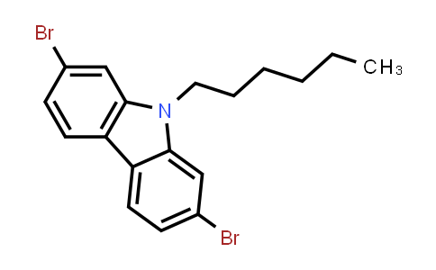 2,7-Dibromo-9-hexyl-9H-carbazole