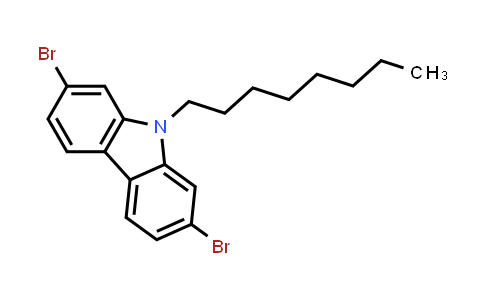 2,7-Dibromo-9-octyl-9H-carbazole