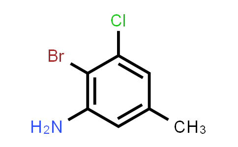 2-Bromo-3-chloro-5-methylaniline