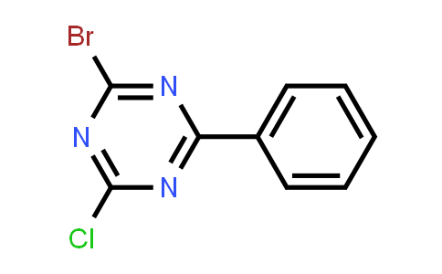 2-Bromo-4-chloro-6-phenyl-1,3,5-triazine