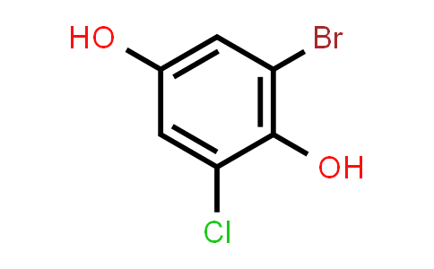 2-Bromo-6-chlorobenzene-1,4-diol