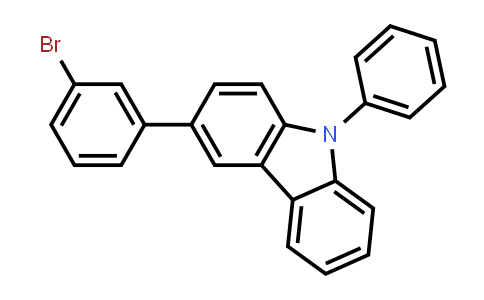 3-(3-Bromophenyl)-9-phenyl-9H-carbazole