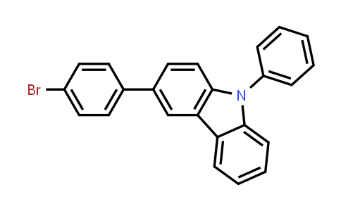 3-(4-溴苯基)-9-苯基咔唑