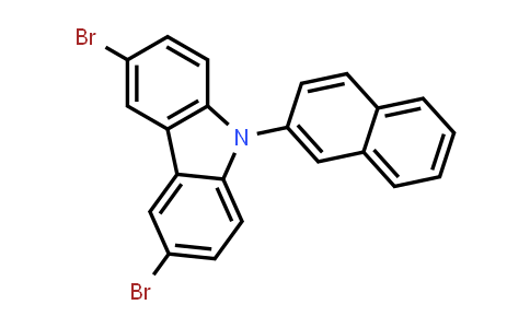 3,6-Dibromo-9-(naphthalen-2-yl)-9H-carbazole