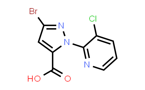 3-Bromo-1-(3-chloropyridin-2-yl)-1H-pyrazole-5-carboxylicacid