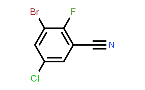 3-Bromo-5-chloro-2-fluoro-Benzonitrile