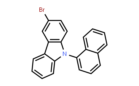 3-Bromo-9-(naphthalen-1-yl)-9H-carbazole