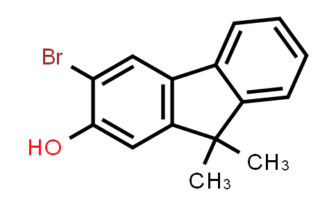 3-Bromo-9,9-dimethyl-9H-fluoren-2-ol