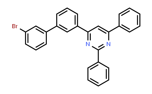 BM1058 | 1906948-19-3 | 4-(3'-Bromo-[1,1'-biphenyl]-3-yl)-2,6-diphenylpyrimidine