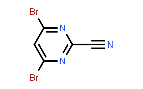 4,6-Dibromo-2-Pyrimidinecarbonitrile