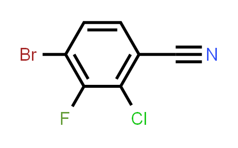 4-Bromo-2-chloro-3-fluoro-benzonitrile