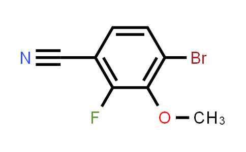 4-Bromo-2-fluoro-3-methoxy-benzonitrile