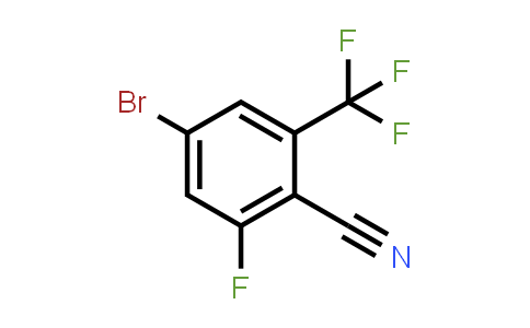 4-Bromo-2-fluoro-6-(trifluoromethyl)benzonitrile