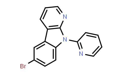 6-Bromo-9-(pyridin-2-yl)-9H-pyrido[2,3-b]indole