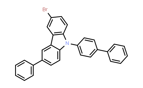 BM1338 | 1221238-03-4 | 9-([1,1'-Biphenyl]-4-yl)-3-bromo-6-phenyl-9H-carbazole