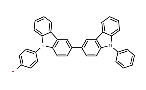 9-(4-Bromophenyl)-9'-phenyl-9H,9'H-3,3'-bicarbazole