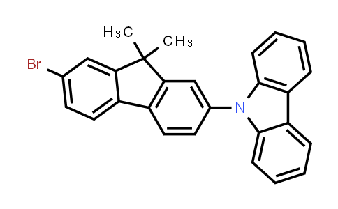 9-(7-Bromo-9,9-dimethyl-9H-fluoren-2-yl)-9H-carbazole