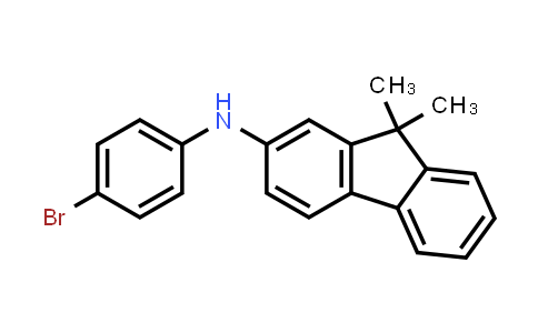 N-(4-bromophenyl)-9,9-dimethyl-9H-fluoren-2-amine