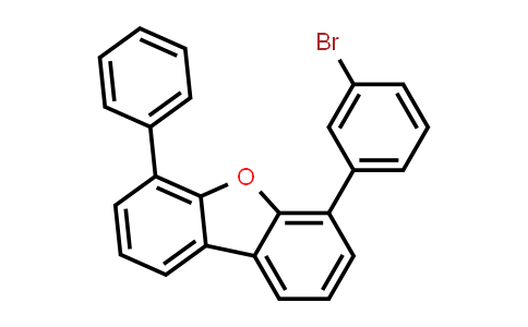 Dibenzofuran,4-(3-bromophenyl)-6-phenyl-