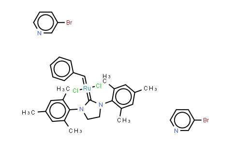 Dichloro[1,3-bis(2,4,6-trimethylphenyl)-2-imidazolidinylidene](benzylidene)bis(3-bromopyridine)ruthenium(II)