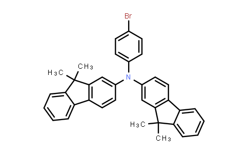 N-(4-Bromophenyl)-N-(9,9-dimethyl-9H-fluoren-2-yl)-9,9-dimethyl-9H-fluoren-2-amine