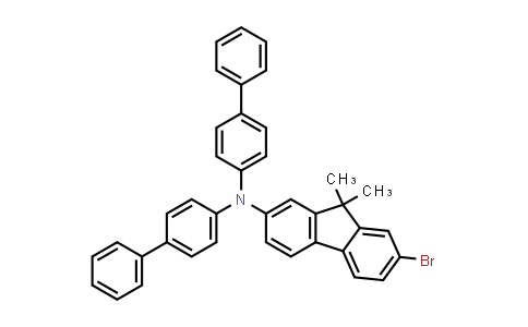 BM1496 | 1028647-98-4 | N,N-Di([1,1'-biphenyl]-4-yl)-7-bromo-9,9-dimethyl-9H-fluoren-2-amine