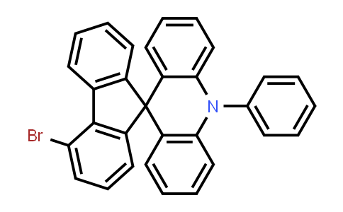 Spiro[acridine-9(10H),9'-[9H]fluorene],4'-bromo-10-phenyl-