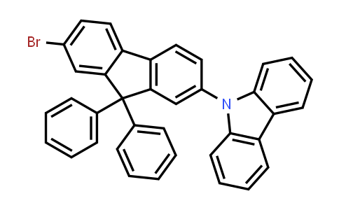 9- (7-Bromo-9,9-diphenyl-9H-fluoren-2-yl) -9H-carbazole