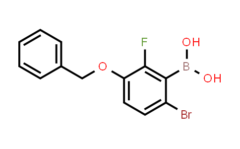 3-(Benzyloxy)-6-bromo-2-fluorophenylboronic acid