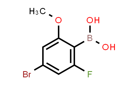 BM1638 | 957035-32-4 | 4-Bromo-2-fluoro-6-methoxyphenylboronic acid