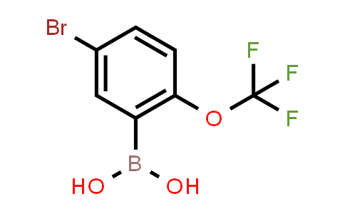 5-Bromo-2-(trifluoromethoxy)phenylboronic acid