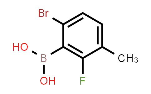 6-Bromo-2-fluoro-3-methylphenylboronic acid