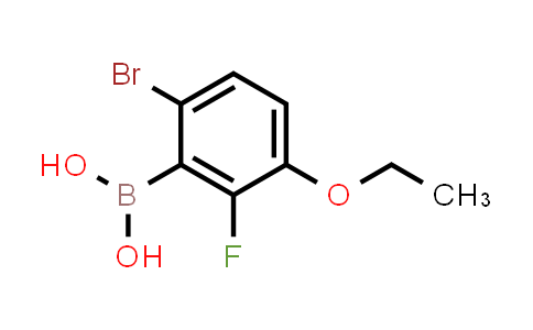 6-Bromo-3-ethoxy-2-fluorobenzeneboronic acid