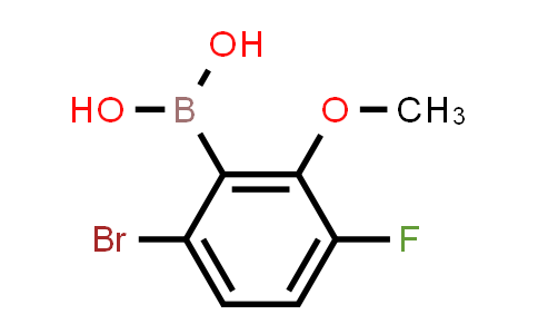 2-Borono-3-bromo-6-fluoroanisole