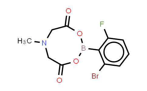 2-Bromo-6-fluorophenylboronic acid mida ester