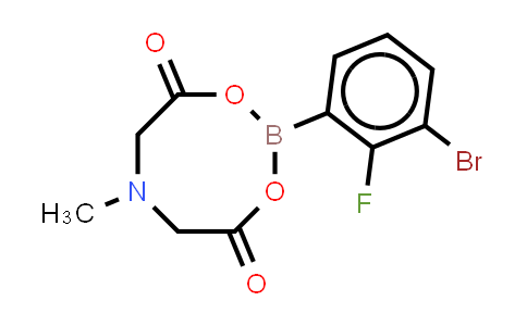 3-Bromo-2-fluorophenylboronic acid mida ester