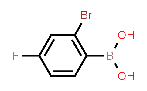 2-Bromo-4-fluorophenylboronic acid